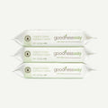 GoodnessWay Organic Bamboo Wipes, 3-Pack